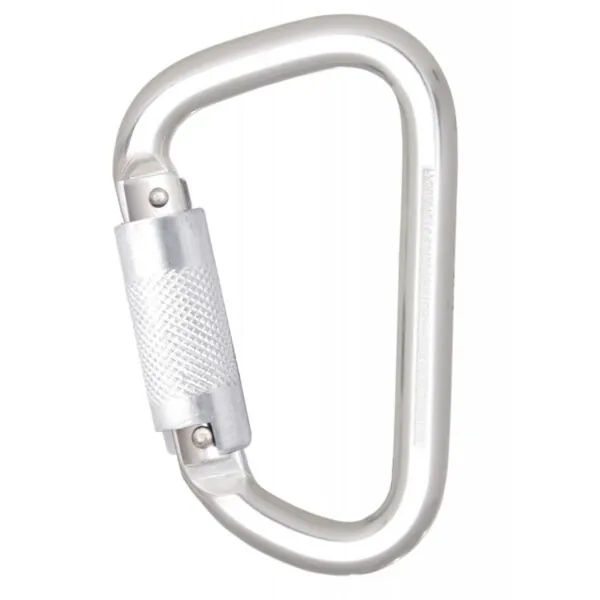MOUSQUETON DE SECURITE ALLIAGE ALUMINIUM A VEROUILLAGE AUTOMATIQUE - KRATOS SAFETY
